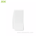 2Gang 1Way Switch Surface Mounted affordable switch european